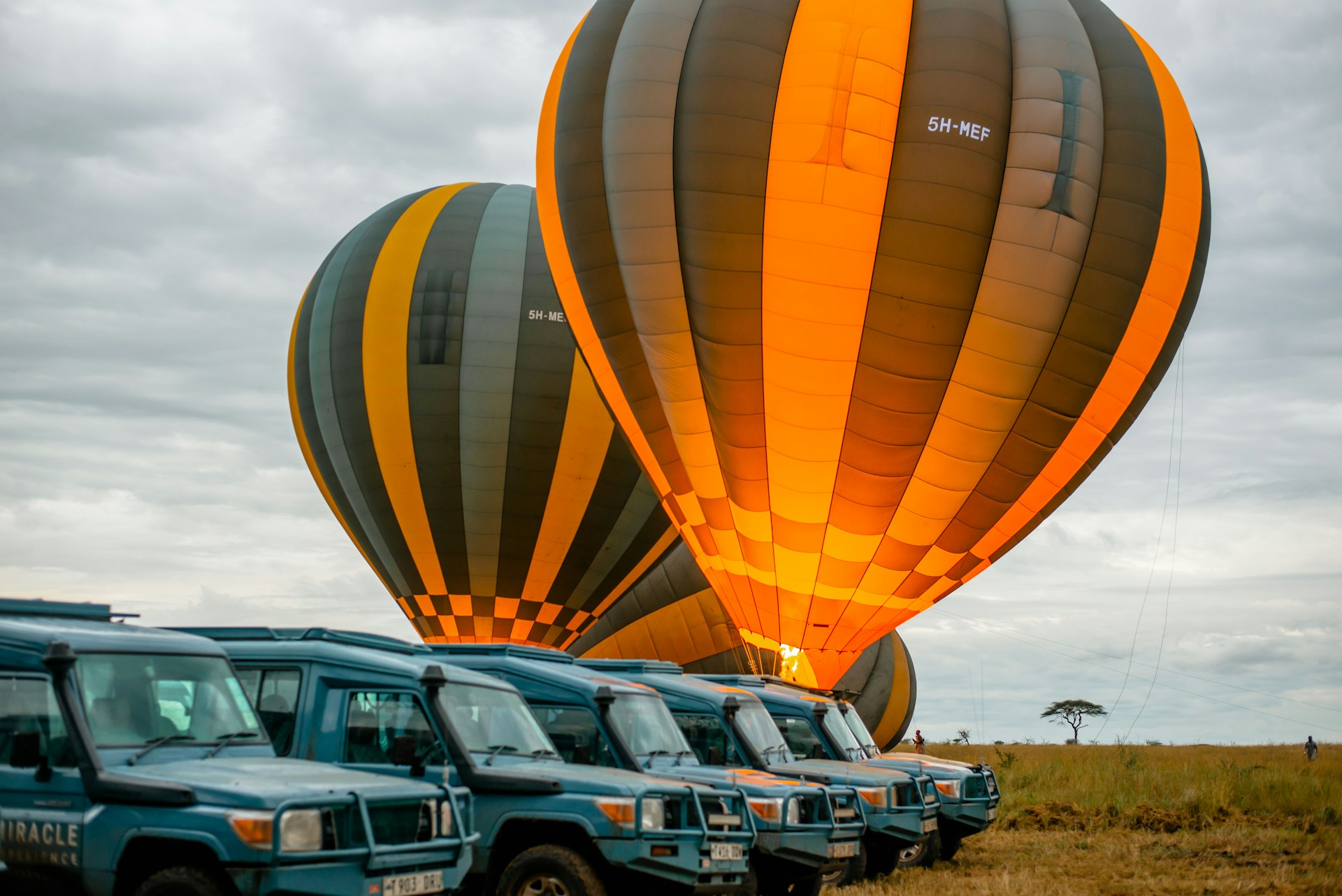 hot air balloon safari africa