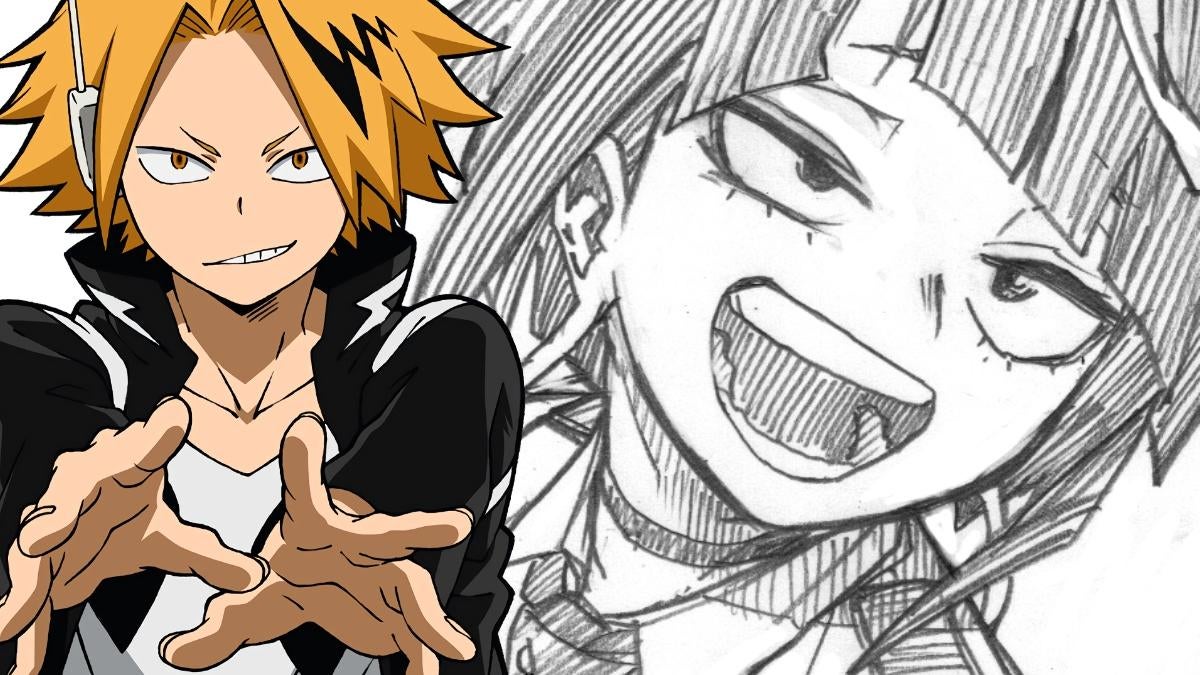 my-hero-academia-jiro-kaminari-kohei-horikoshi-anime-manga-art