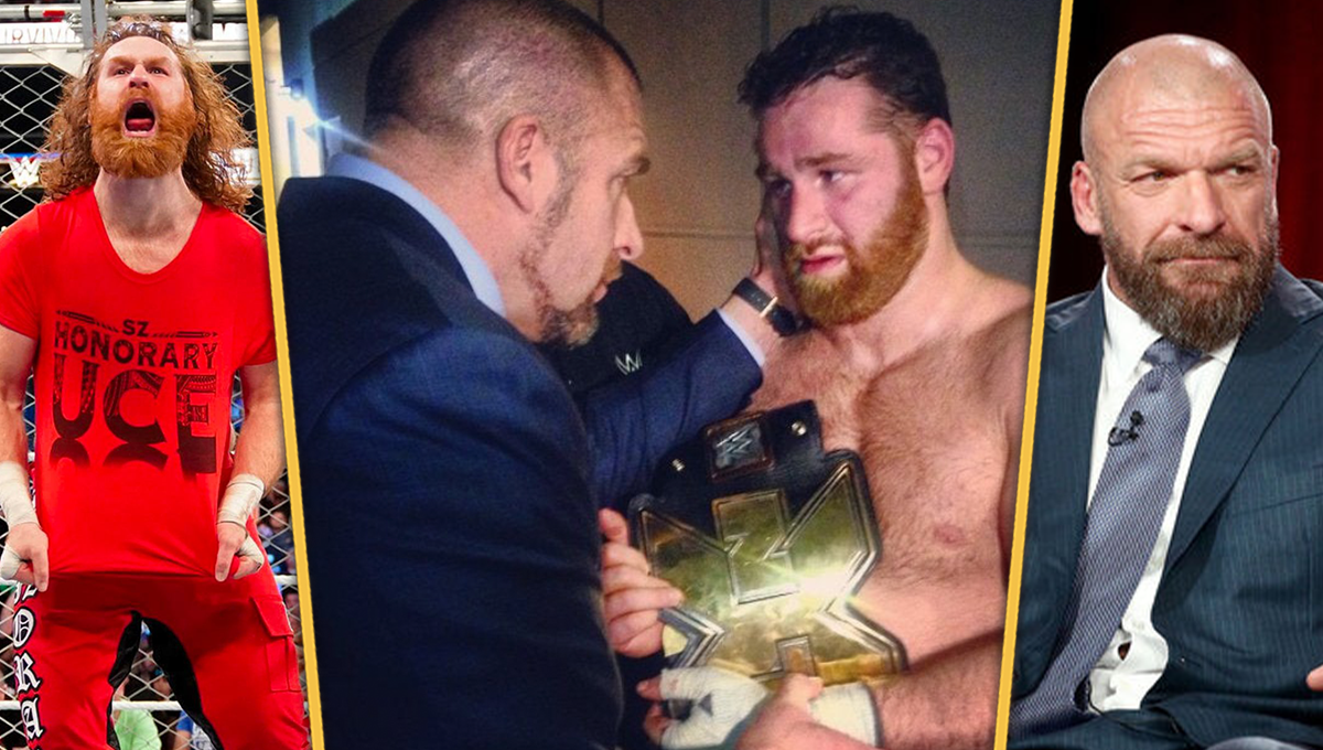 SAMI ZAYN WWE TRIPLE H NXT